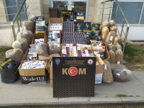 Afyonkarahisar'da 105 Bin Adet Doldurulmus Makaron Ele Geçirildi