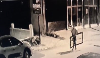 Camilere Dadanan Hirsizlar Polisten Kaçamadi