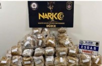 Düzce'de kargo aracında esrar ele geçirilmesine ilişkin 1 şüpheli tutuklandı