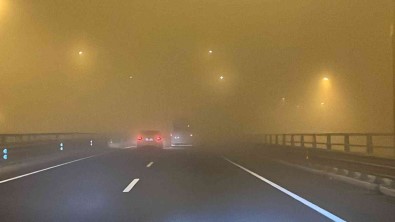 Düzce'de Yogun Sis Etkili Oluyor