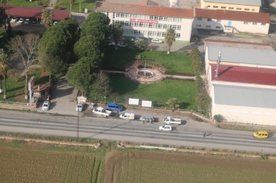 Havadan Trafik Denetiminde 24 Araca Cezai Islem Uygulandi