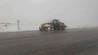 Van'da Kar Yagisi Ve Sis Etkili Oldu