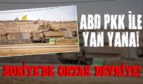 ABD PKK’yla kol kola: Suriye'de ortak devriyeye devam