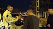 Adana Polisinden Alkollü Sürücüye Alkolmetre Dersi