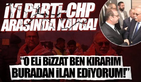 İYİ Partili Başkanın sözleri CHP'li başkanı kızdırdı: 'O eli bizzat ben kırarım'