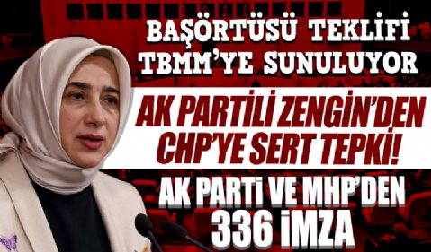 Başörtüsü için anayasa teklifi! AK Parti Grup Başkanvekili Özlem Zengin'den flaş açıklamalar