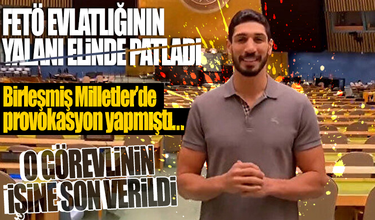 FETÖ'cü Enes Kanter'i New York'taki BM binasına sokan görevlinin işine son verildi