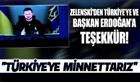 TRT World Forum 2022'de konuşan Ukrayna lideri Zelenskiy'den Türkiye'ye teşekkür
