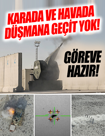 ASELSAN’ın yeni silahı Göker göreve hazır