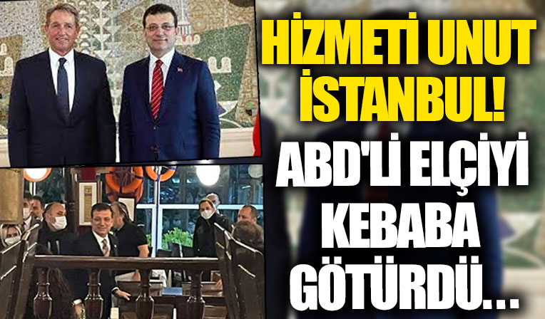 İBB Başkanı Ekrem İmamoğlu bu kez de ABD'nin Ankara Büyükelçisi Jeffry Flake ile görüştü