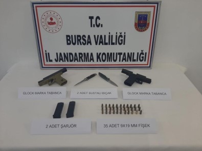Jandarma'dan Ruhsatsiz Silah Operasyonu