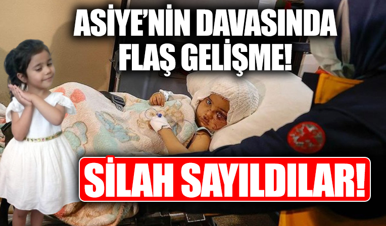 Minik Asiye'nin davasında flaş gelişme! Silah sayıldı...