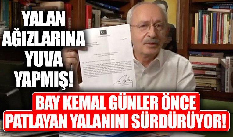 Yalan ağızlarına yuva yapmış! Kılıçdaroğlu 'Erdoğan imzalı ihale' yalanına göz göre göre devam ediyor!