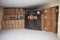 Hatay'da 8 Ton Kaçak Tütün, 50 Bin Adet Makaron Ele Geçirildi