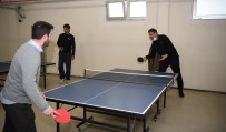Mustafa Kocaman, Gençlerle Masa Tenisi Oynadi Haberi