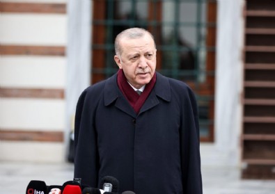 Başkan Erdoğan'dan cuma namazı çıkışı önemli açıklamalar