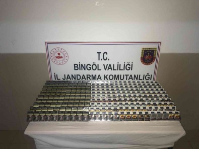 Bingöl'de 500 Paket Kaçak Sigara Ele Geçirildi