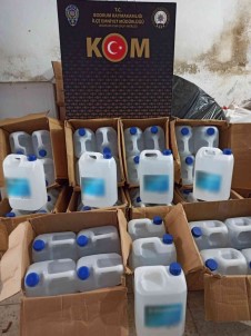 Bodrum'da 235 Litre Etil Alkol Ele Geçirildi
