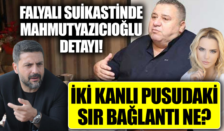 Halil Falyalı suikastı ile Şafak Mahmutyazıcıoğlu cinayetinde şok bağlantı!