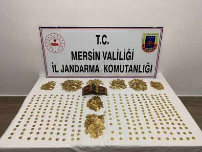 Mersin'de Osmanli, Bizans Ve Roma Dönemine Ait 5 Bin 547 Adet Sikke Ele Geçirildi