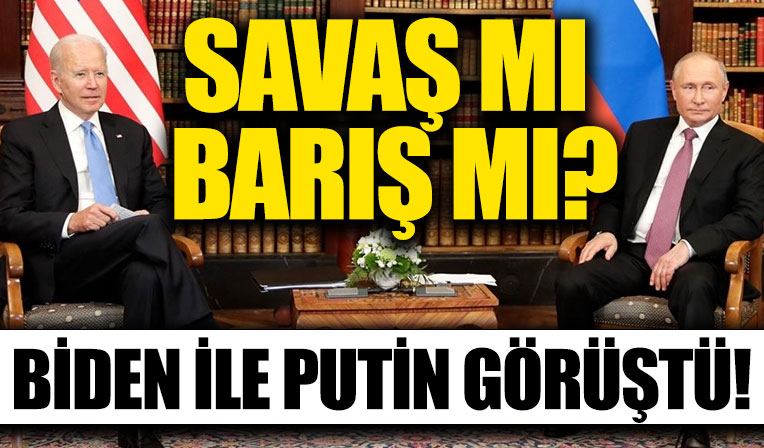 Biden ve Putin arasında Ukrayna görüşmesi