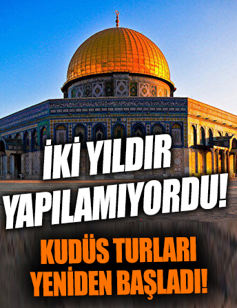 Diyanet İşleri Başkanlığı'nın Kudüs turları yeniden başladı