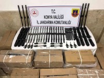 Konya'da Durdurulan Araçta Kaçak Av Tüfegi Ele Geçirildi