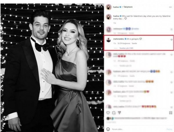 Hadise'den aşk dolu paylaşım!