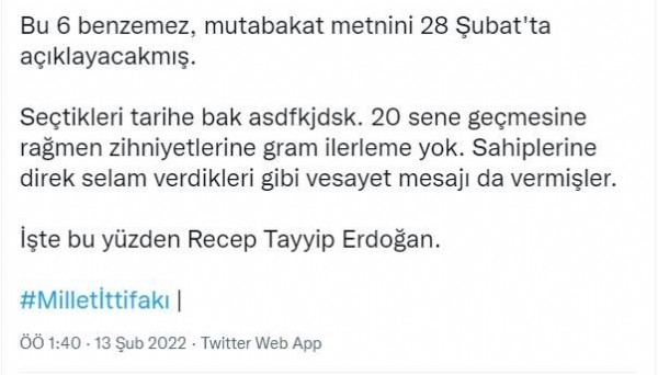 Altı benzemezin yol haritası 28 Şubat! Demokrasimizin kara günün neden seçitler?