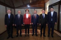 CHP - 6 benzemez toplantısında muhalefet liderleri bakın ne sırasına göre dizildi!