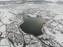 Buz Tutan Helvadere Göleti Hasan Dagi Manzarasiyla Havadan Görüntülendi Haberi