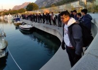 15 Metrelik Yelkenli Tekneden 111 Düzensiz Göçmen Çikti