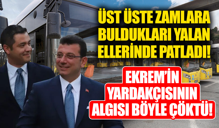 CHP'li İBB'nin bir yalanı daha çöktü! Murat Ongun'un yalanı İETT'nin resmi verileriyle ortaya çıktı!