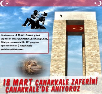 Hisarcik'ta Çanakkale Gezisi Için Bilgi Yarismasi