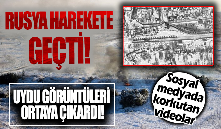 Rusya - Ukrayna geriliminde yeni atak! Sosyal medya görüntüleri korkuttu...