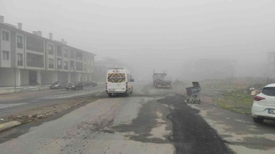 Vatandaslar Güne Sisle Uyandi, Görüs Mesafesi 50 Metreye Kadar Düstü