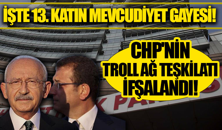 CHP'nin troll yapılanması deşifre oldu! İşte 'Kılcal Damar Sistemi...'