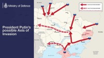 Ingiltere Savunma Bakanligi, Rusya'nin Ukrayna'yi Muhtemel Isgal Planini Yayinladi