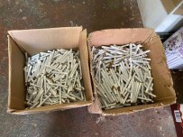 Adana'da 13 Milyon Kaçak Makaron Ele Geçirildi