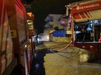 Beykoz'da Panodan Sizan Dogalgaz Alev Aldi