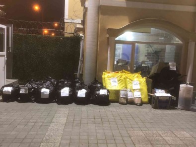 Büyükçekmece'de Kaçak Tütün Operasyonu Açiklamasi Yaklasik 600 Kilo Ele Geçirildi