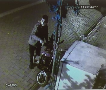 Elektrikli Bisikleti Böyle Çaldi