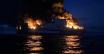 TÜRK - Yunanistan'da yanan feribotta dehşeti yaşamışlardı! Kaybolan kişininTürk olduğu ortaya çıktı!