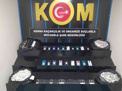 Adana'da Kaçakçilik Operasyonu