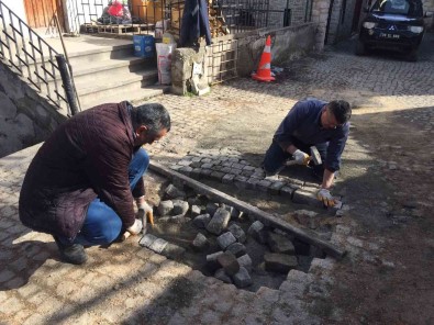 Safranbolu Belediyesi Kaldirim Ve Yollari Onariyor