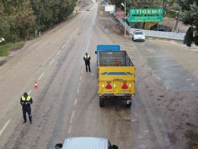 Adana'da 257 Araç Trafikten Men Edildi