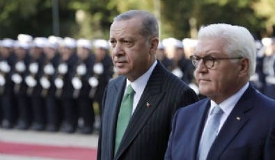 Başkan Erdoğan, Almanya Cumhurbaşkanı Steinmeier ile görüştü