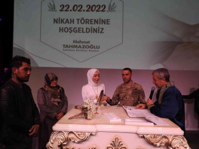 Sahinbey'de Çiftler 22.02.2022 Tarihinde 'Evet' Dedi