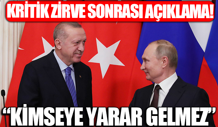 Rusya Ukrayna savaşı çıkacak mı? Başkan Erdoğan ile Putin'in görüşmesi sonrası açıklama yapılıyor