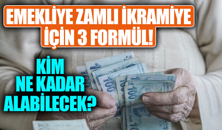 Emekliye zamlı ikramiye için 3 formül! Kim ne kadar alabilecek?